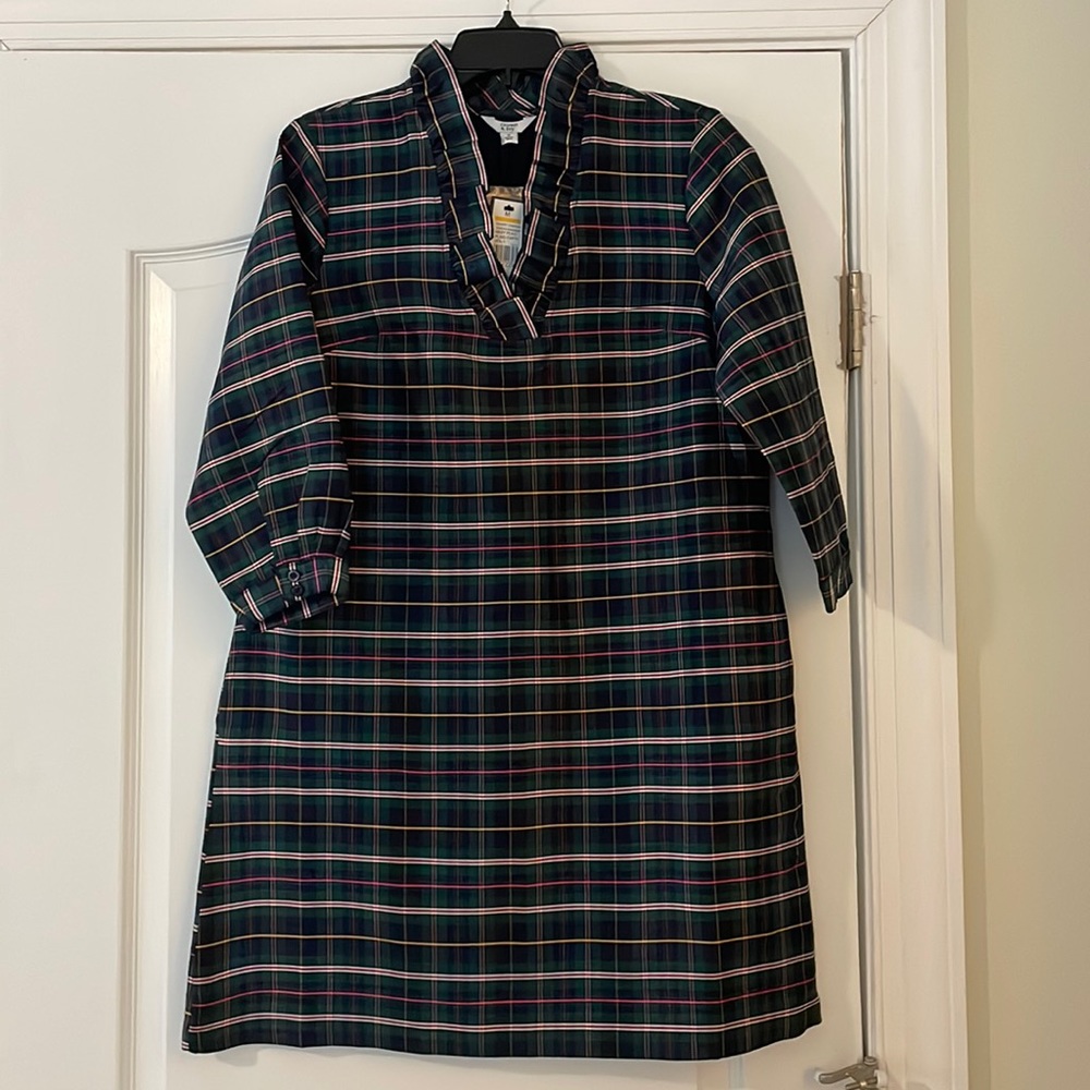 NWT Crown & Ivy Plaid Dress - Size Medium